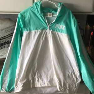 pink anorak jacket